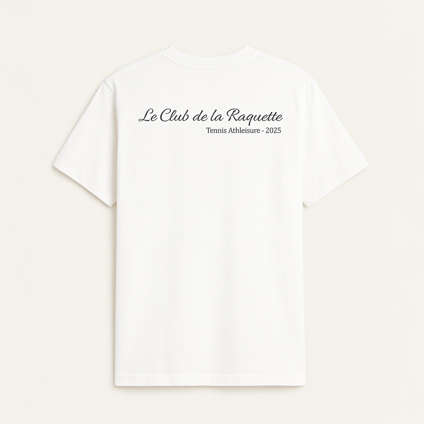 Camiseta unisex blanca relaxed cut - Imagen 3